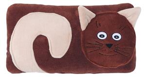 Perniță cu formă aparte Bellatex Pisica maro, 30 x 50 cm