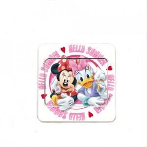Sticker intrerupator Minnie si Daisy 9x9cm