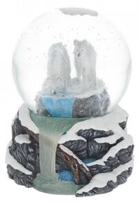 Glob de zapada cu lup Razboinicii iernii Lisa Parker 14.5 cm