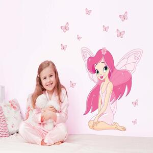 Sticker perete Pink Fairy