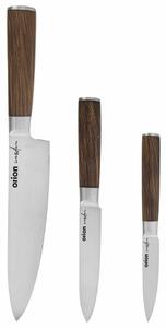 Set cuțite de bucătărie Orion Wooden, 3 buc