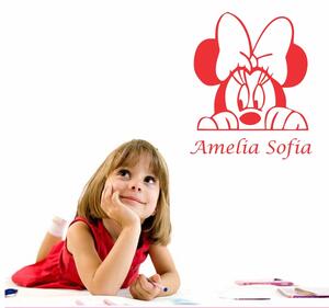 Sticker perete personalizat My Name Girl 20