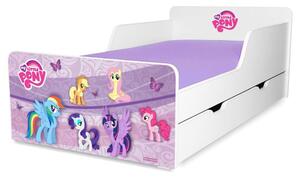 Pat copii Pony 2-12 ani cu sertar - PC-P-SPM-PON-80