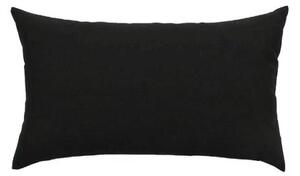 Perna decorativa dreptunghiulara Mania Relax, din bumbac, 50x70 cm, culoare negru