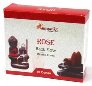 Conuri parfumate backflow Aromatika - Trandafiri