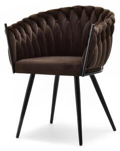 Scaun sufragerie Radio (maro + negru). Promo -12%. 1136590