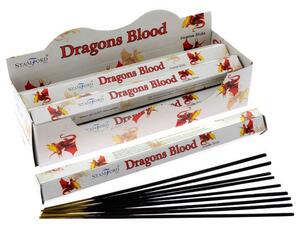 Betisoare de tamaie  parfumate Stamford Premium Hex - Dragon Blood