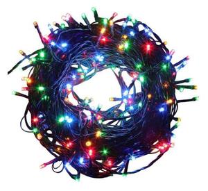 Girlandă de Crăciun din 240 LED-uri luminoase, cu 8 variații de setare, multicolor