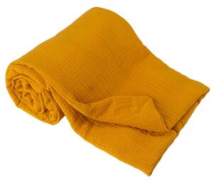 Pătură de copii galben, 75 x 100 cm
