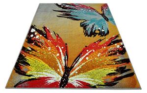 Kolibri Fluturi 11278 160, Covor Copii, Multicolor Multicolor, Dreptunghi, 120 x 170