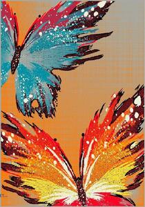 Kolibri Fluturi 11278 160, Covor Copii, Multicolor Multicolor, 120x170, Dreptunghiular