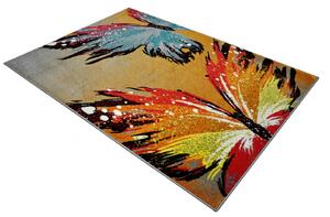 Kolibri Fluturi 11278 160, Covor Copii, Multicolor Multicolor, Dreptunghi, 120 x 170