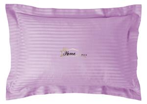 Fata de perna Damasc policoton dunga 1 cm, 50 x 70 cm, Pucioasa, Lila