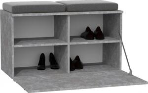 Arosa Opal, dulap pantofi, beton