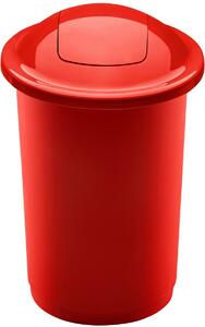 Coș de sortare deșeuri Top Bin, 50 l, roșu