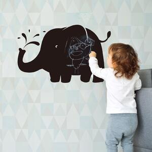 Sticker Blackboard Huge Elephant