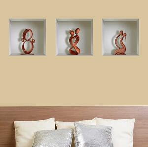 Sticker cu efect 3D - Abstracte