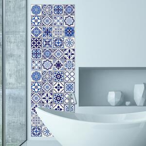 Sticker faianta - Spanish and Moroccan Blue - 12 buc - 20x20 cm