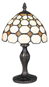 Lampă de masă cu abajur din sticlă vitrată Tiffany MARVEL 1xE14/40W/230V Rabalux 8072