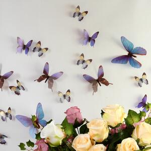 18 Fluturi 3D realisti - Streak Butterfly Blue