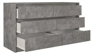 Arosa K140 2X3, comoda, beton