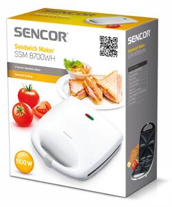 Sencor SSM 8700WH, Sandwich Maker