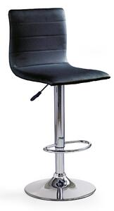 Scaune bar spatar inalt negre H21, 40X42X93/115 CM