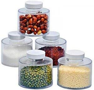 TURN condimente Spice Tower ce include 6 recipiente transparent