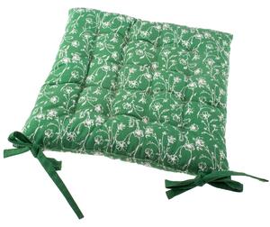 Pernă scaun Zora verde, 40 x 40 cm