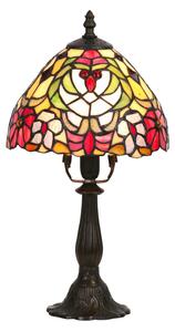 Lampă de masă cu abajur din sticlă vitrată Tiffany MIRELLA 1xE27/60W/230V Rabalux 8089