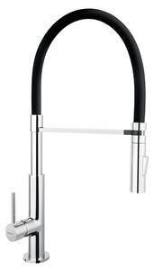 Baterie Ferro Libretto BLE4B cu Pipa Mobila Negru Crom