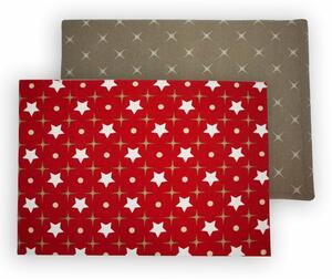 Trade Concept Naproane Stars red, 33 x 45 cm