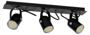 Lampa spot MARK 3 3xGU10/40W negru