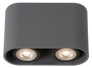 Lucide 09914/10/36 - Lampa spot LED BENTOO-LED 2xGU10/4,5W/230V gri