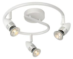 Lucide 13955/14/31 - Lampa spot LED CARO-LED 3xGU10/5W/230V alba