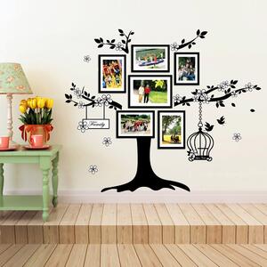 Sticker Family Photo Tree