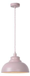 Lucide 34400/29/66 - Lampa suspendata ISLA 1xE14/40W/230V roz