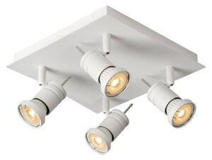Lucide 17990/19/31 - Lampa spot LED TWINNY-LED 4xGU10/4,5W/230V alba 25cm