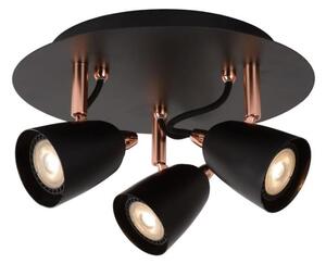 Lucide 26956/15/17 - Lampa spot LED RIDE-LED 3xGU10/5W/230V cupru