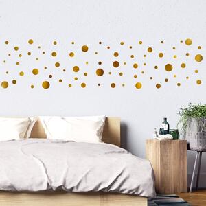 Sticker Golden Bubbles