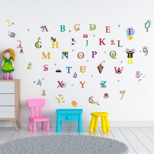 Sticker Alphabet And Numbers