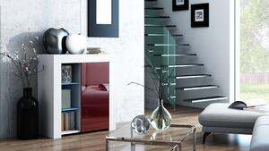Mazzoni MILA 1D LED, alb / lucios bordo