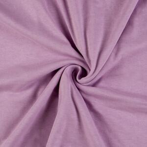 ASTOREO Cearșaf jersey - violet deschis - Mărimea 90x200cm