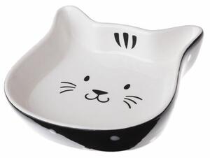 Castron ceramic Little Cat, negru