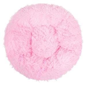 Culcus moale, pentru caine/pisica, roz, 90 cm