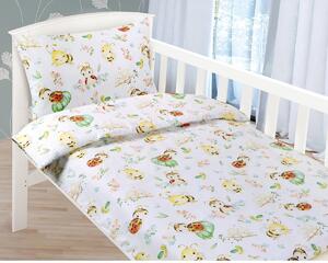 Lenjerie de pat din bumbac, pentru copii, AgataGărgăriță, 90 x 135 cm, 45 x 60 cm