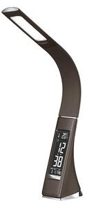 Solight WO46-H - LED lampa de masa dimmabila cu display LED/6W/230V maro
