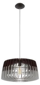 Eglo 96956 - Lustră pe cablu ARTANA 1xE27/60W/230V gri/negru 480mm
