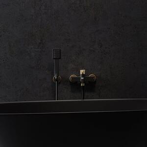 FDesign Zaffiro baterie cadă-duș perete negru FD1-ZFR-1-25