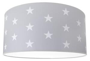 Plafonieră copii STARS GREY 2xE27/60W/230V gri